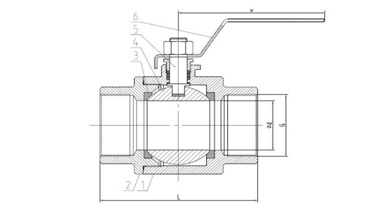 Brass Threaded Ball Valve (1)