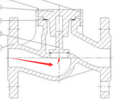 lift type check valve